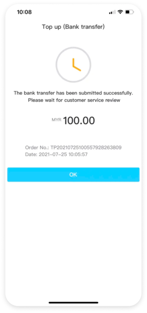 withdraw steps 2
